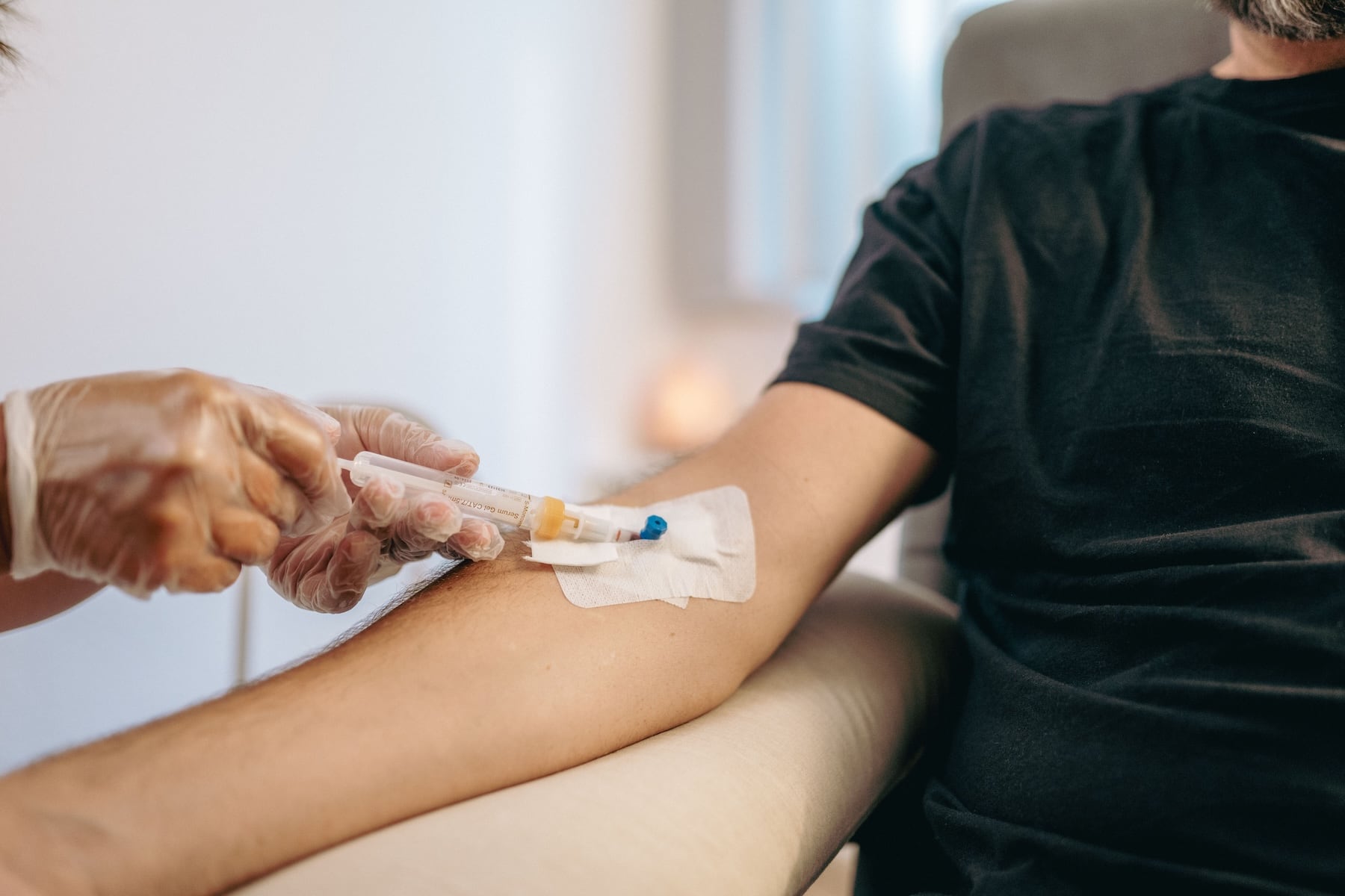 Blutabnahme für die erweiterte Labordiagnostik