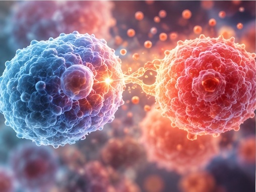 Stressachse: Gehirn und Nebennieren bei chronischem Stress