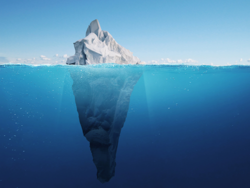 Stille Entzündungen Eisberg